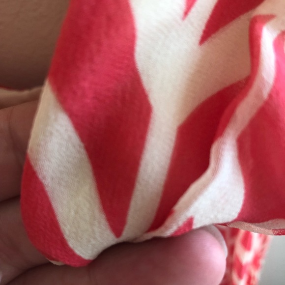 Max Azria Collection Silk Handkerchief Dress Sz 6 - Picture 5 of 8